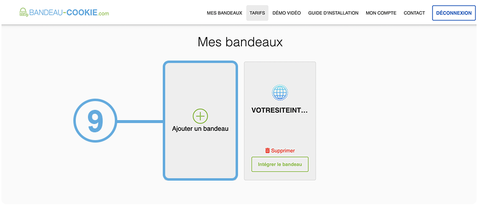 Installer un bandeau cookie sur Wordpress - Etape N°9